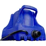 Little Giant Automatic Excess Water Pump for Swimming Pool Covers, Blue (Used)