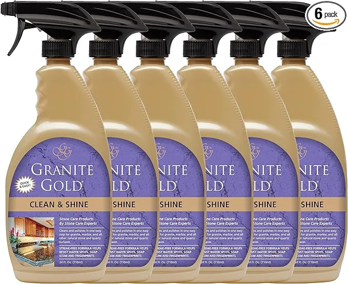 Granite Gold, Clean and Shine Surface Cleaner, Citrus Scent, 64 fl oz