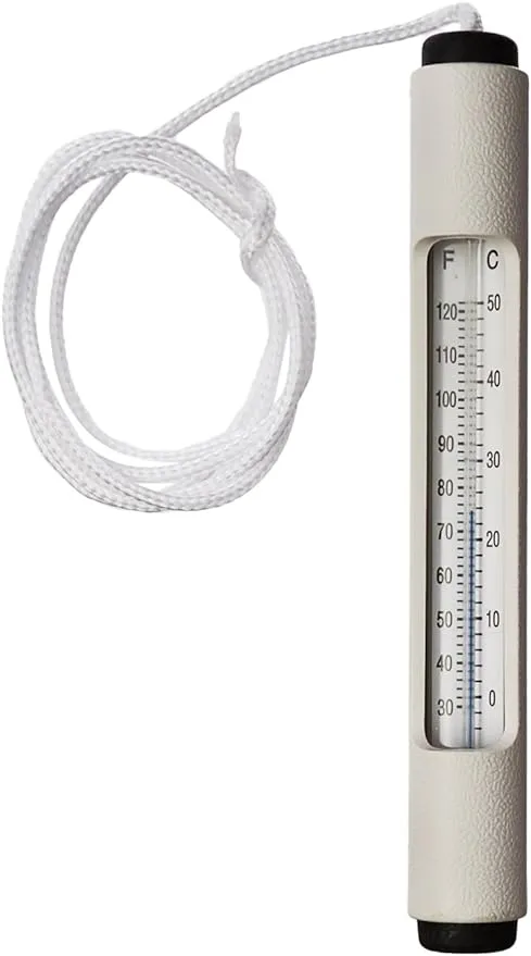 Pentair R141046 127 Tube Thermometer for Swimming Pools and Spas