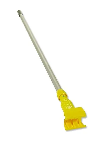 Rubbermaid Commercial Gray/Yellow Gripper Aluminum Mop Handle