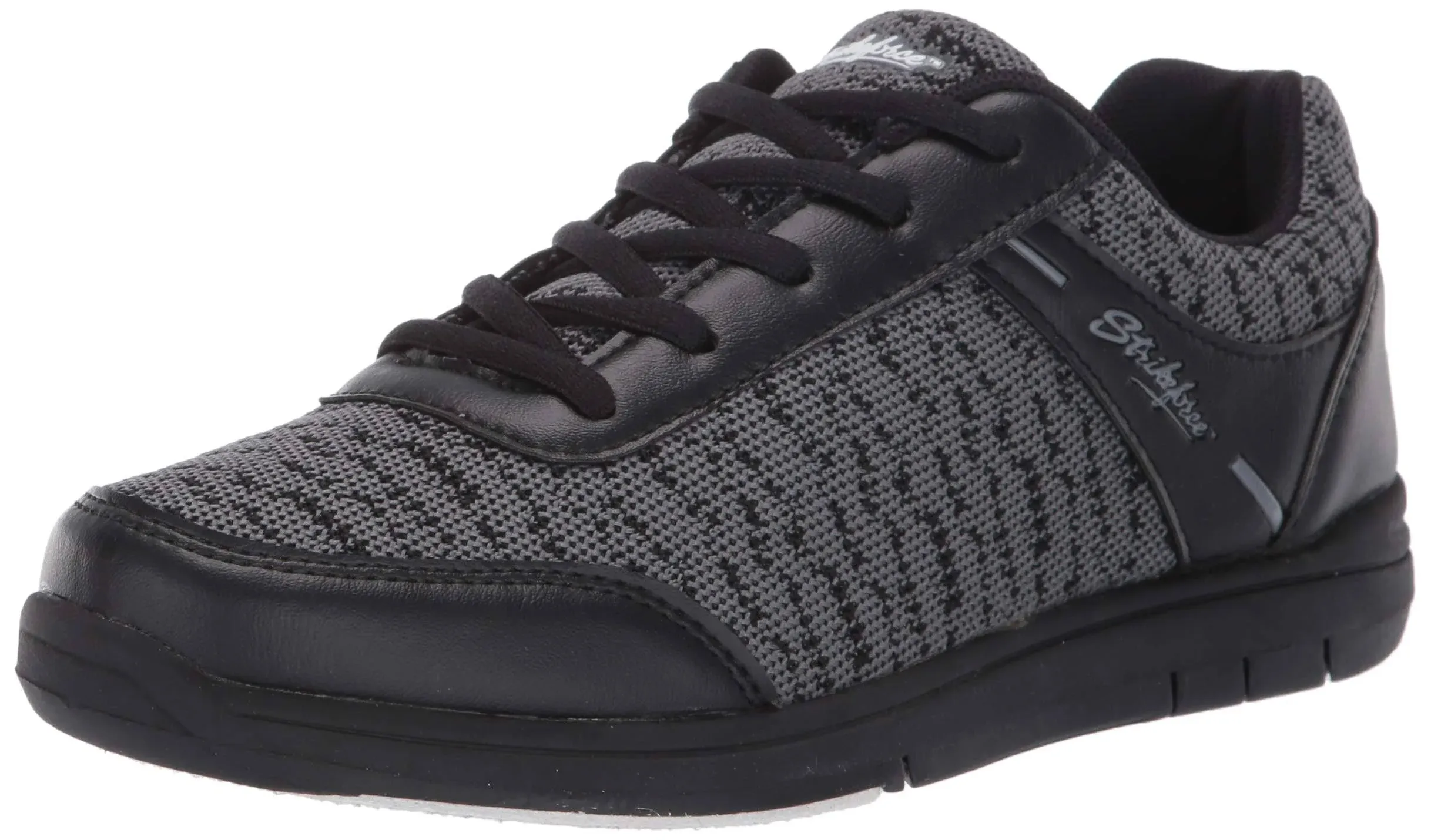 KR Strikeforce Mens Flyer Mesh Bowling Shoes Black/Steel