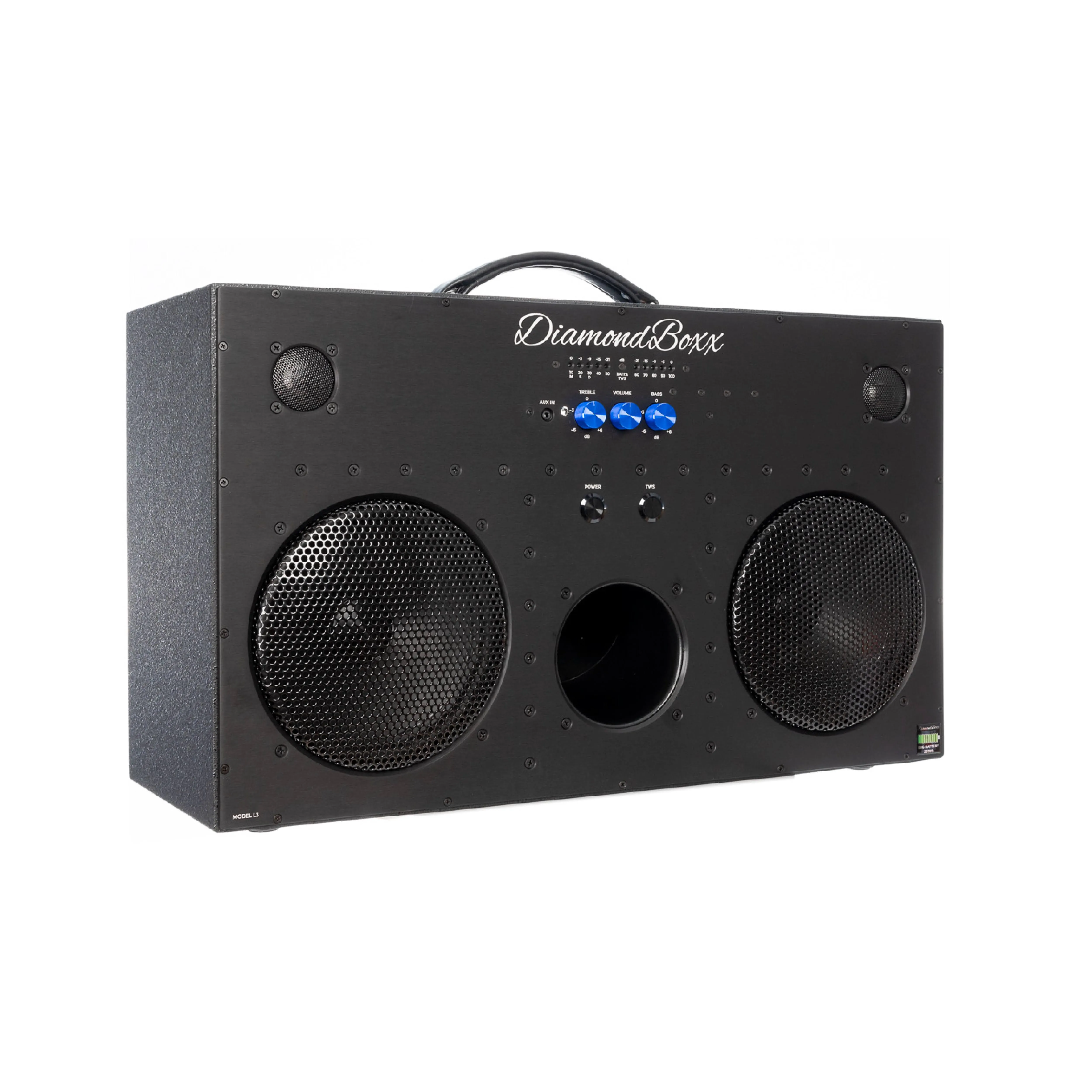 L3 Loud Bluetooth Speaker, 600watt Max, 120dB, 30 hrs. of Play Time 231Wh Battery