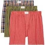 Tommy Hilfiger Men's Underwear Cotton Classics Multipack Woven Boxers