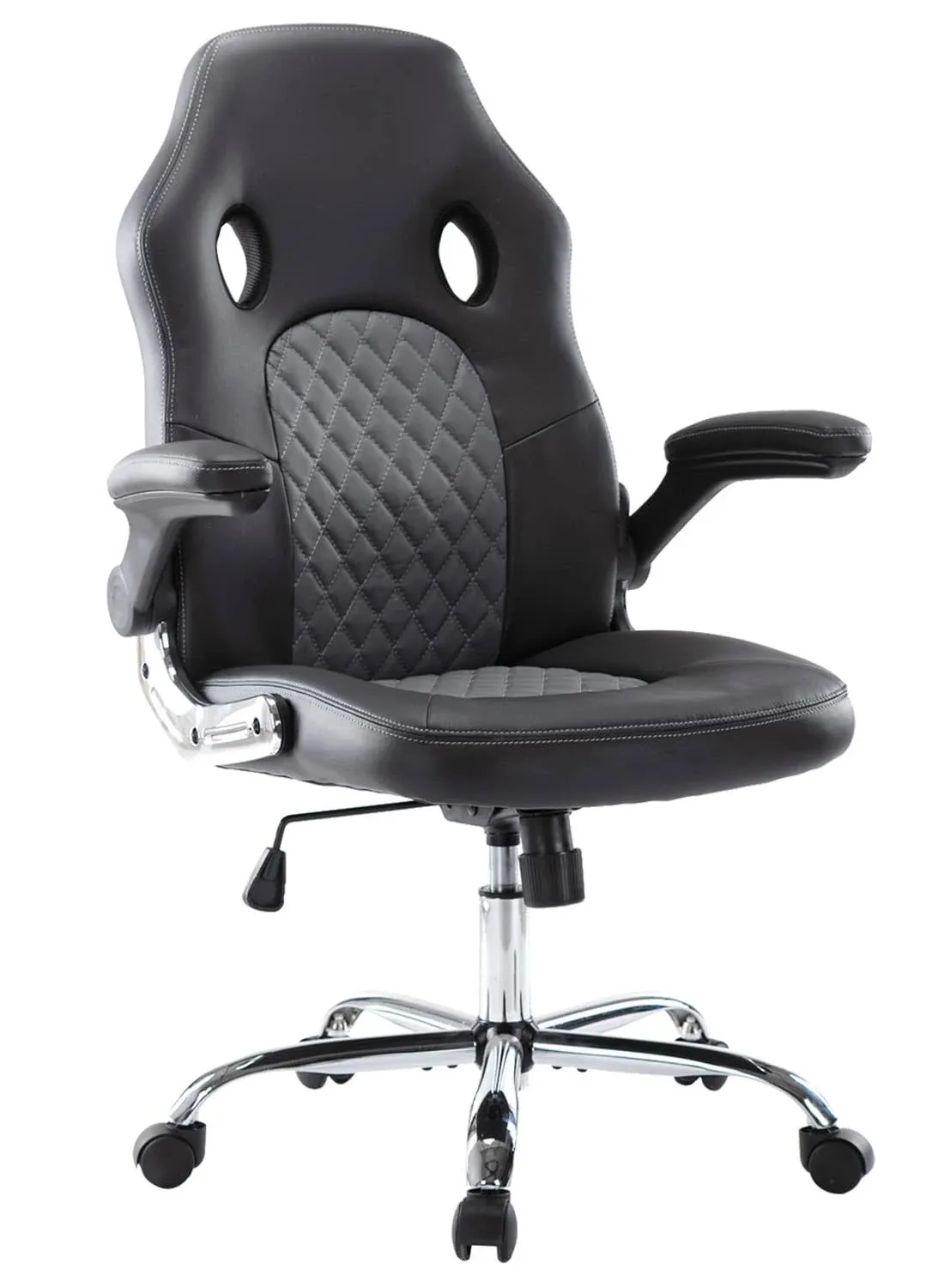 Stylish Ergo Chair: Smugdesk Office Gaming With Flip-Up Armrests