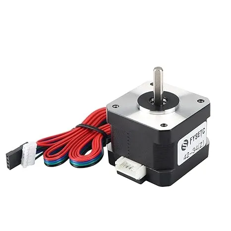 FYSETC 42-34 Stepper Motor, Ender 3 V2 Cr6 SE CR10 Nema17 Motor for Ender 3 X/Y/Z ...