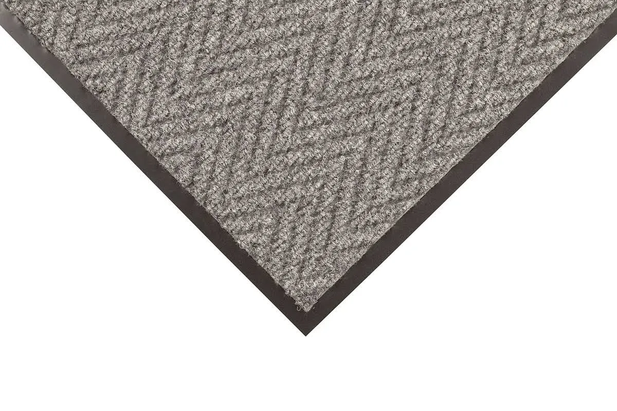 NoTrax 118S0034GY Low Profile Scraper Entrance Mat Arrow Trax, 118 3X4 Gray