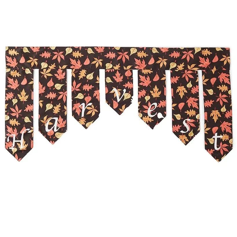 LTD Commodities Harvest Themed Mantel Scarves