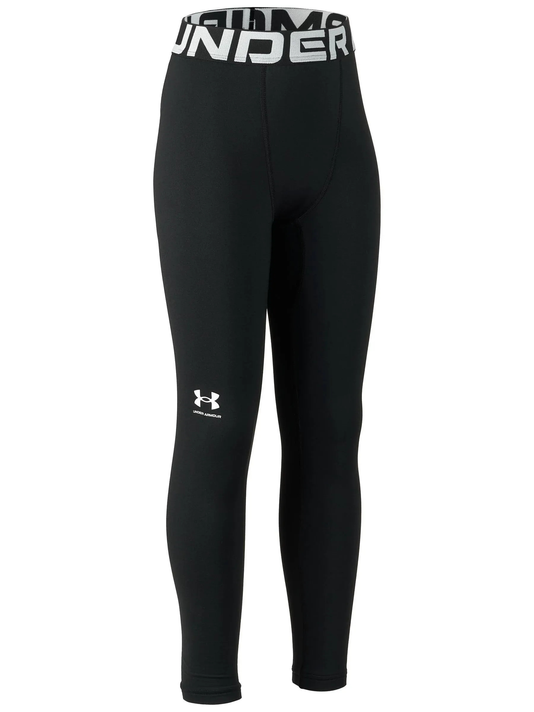 Under Armour Boys' ColdGear Leggings - Black