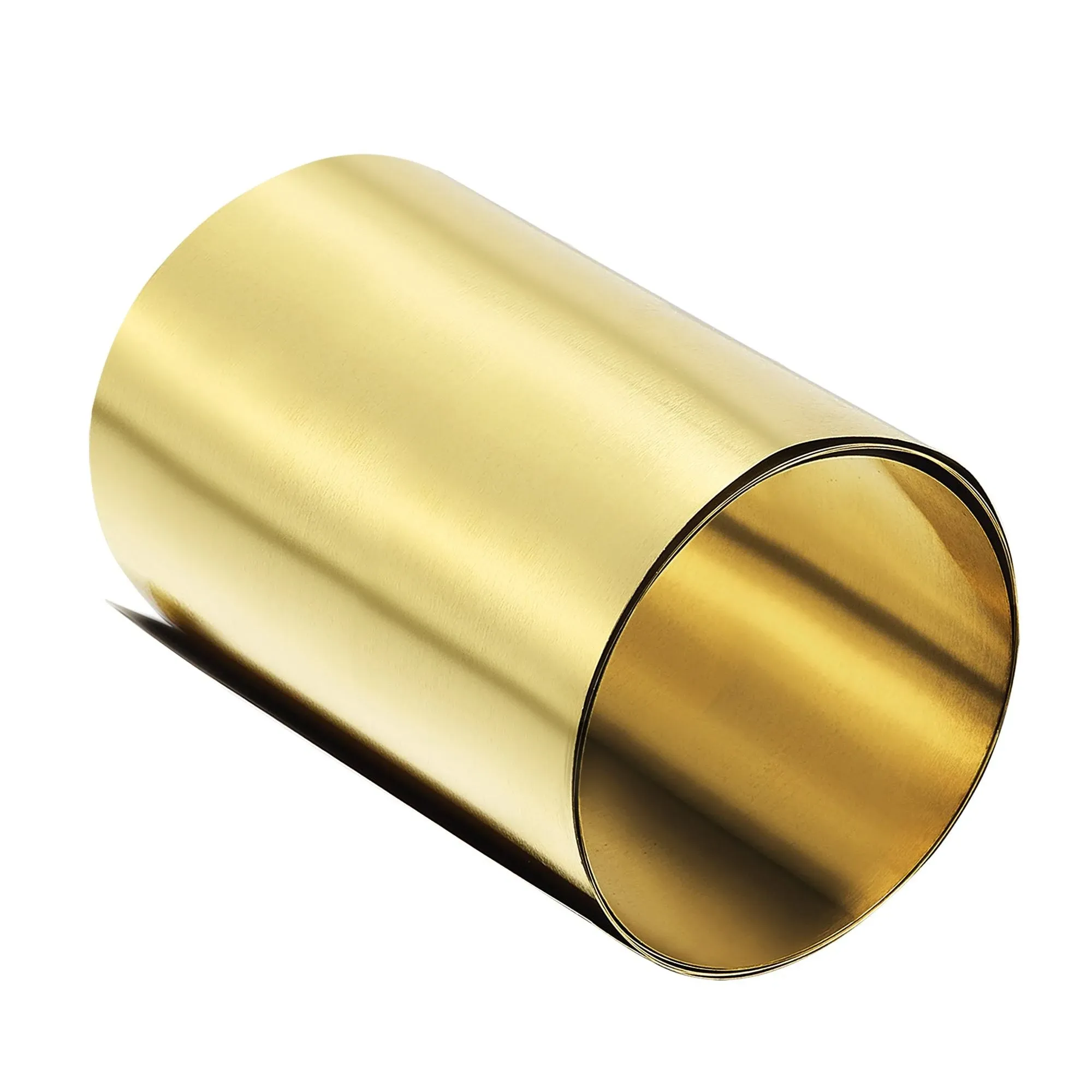 Uxcell Brass Sheet Roll, Metal Foil Plate | Harfington, 1000 X 100 X 0.1mm / 1pcs