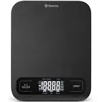 Etekcity Food Kitchen Scale, Digital Grams and Ounces for Weight Loss, Baking, Cooking, Keto and Meal Prep, Large, Black