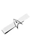 Star Trek Delta Shield Tie Bar In Silver