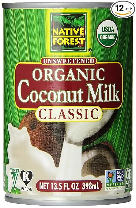 Native Forest Organic Classic - Coconut Milk - Case Of 12 - 13.5 Fl Oz.