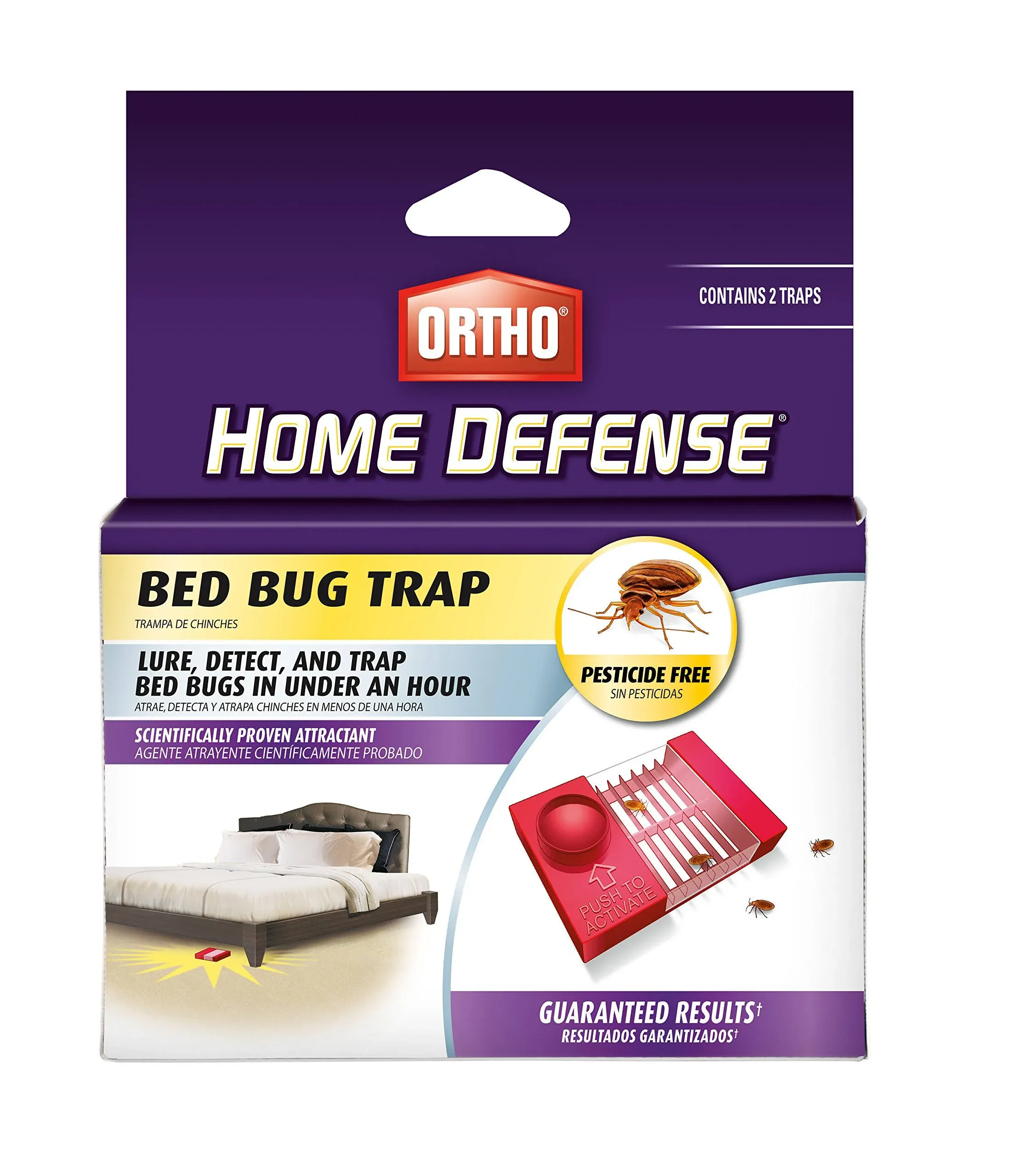 Ortho 0465510 Bed Bug Detector Home Defense 2 pk