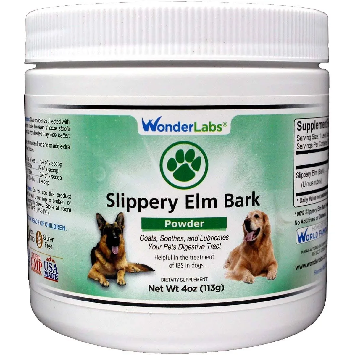 Wonder Labs Slippery Elm Bark Powder