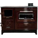 Stepnext Cast Iron Stove with Oven | Cast Iron Fireplace | Baking Stove Cooker ...