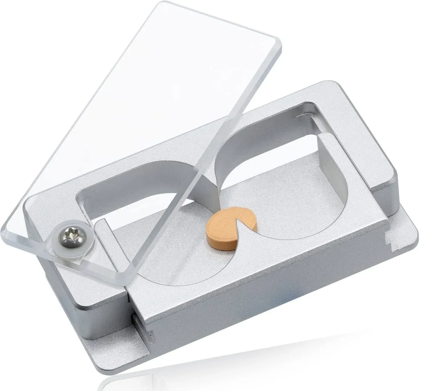 EqualSplit Pill Splitter, Double Blade Design, Crafted from Medical Grade Aluminium