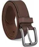 Timberland Men's 35mm Classic Jean Leather Belt - Dark Brown - Size 40