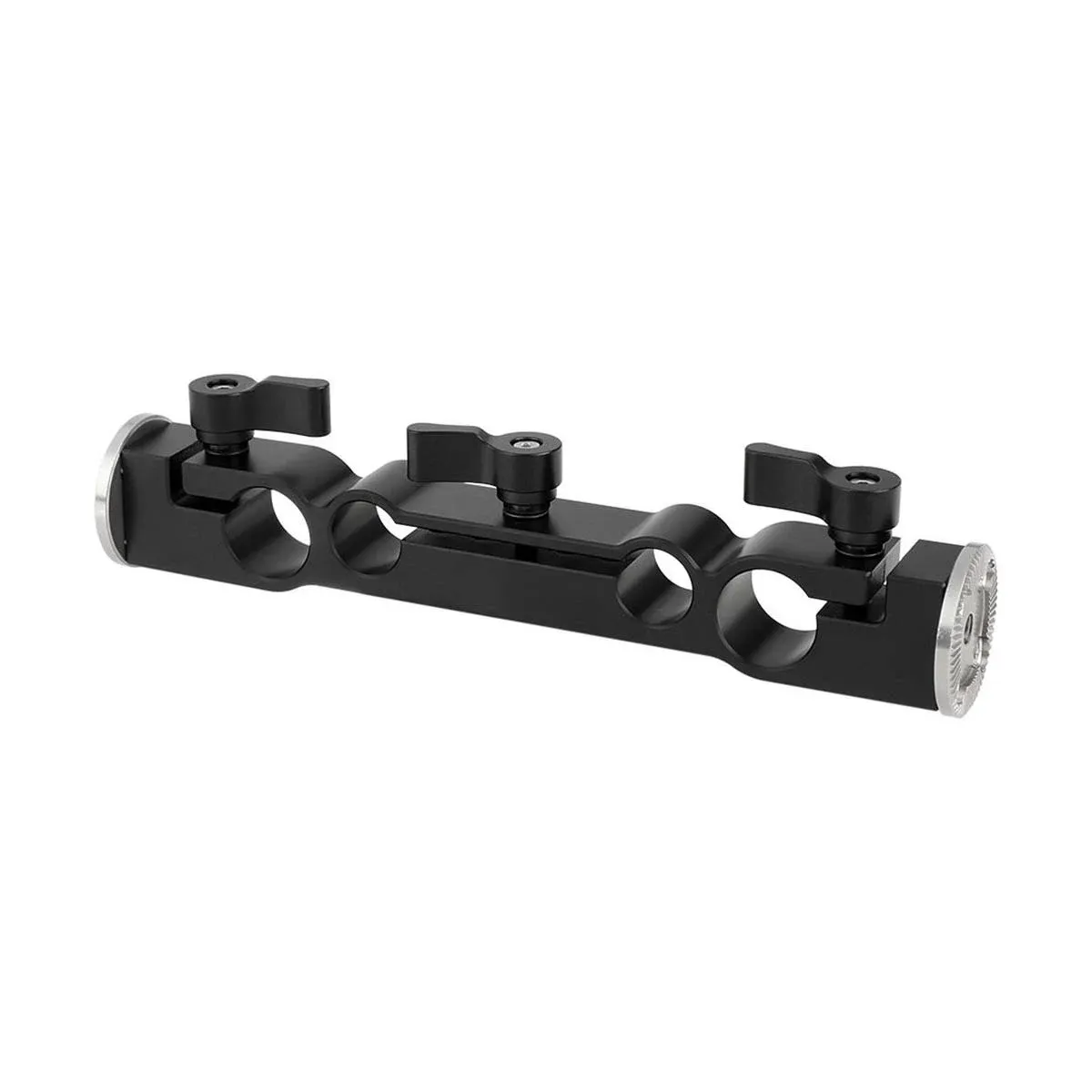 CAMVATE 15mm and 19mm Dual-Port Rod Clamp with M6 Rosette Mount