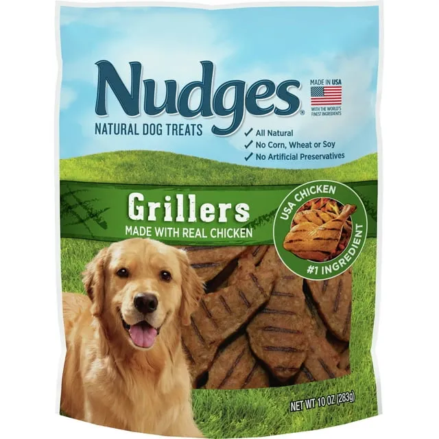 Nudges® Grillers Wholesome Dog Treats 10 oz. Pouch