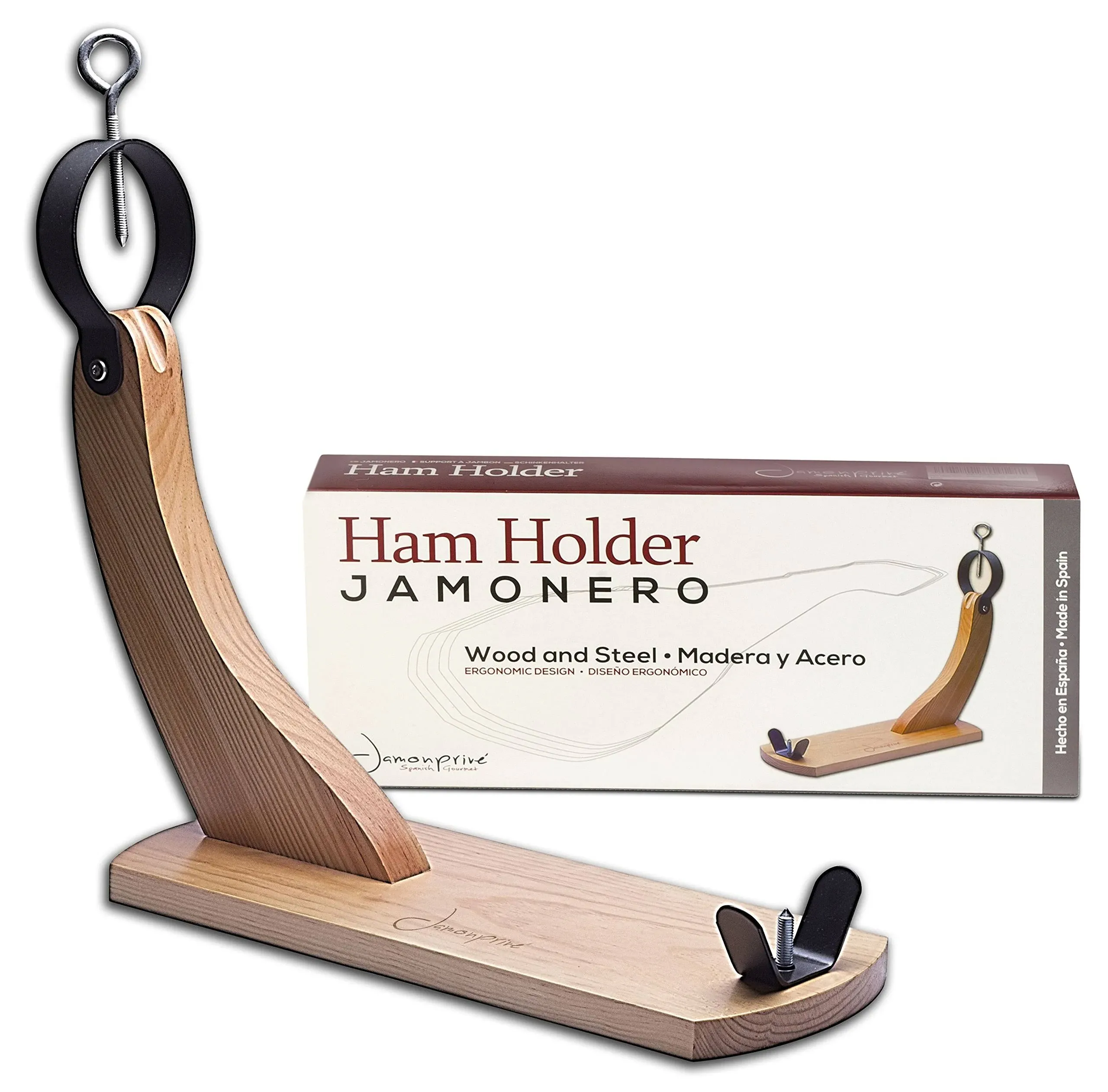 Jamonprive Gondola Stand Jamonero Holder for Spanish Ham or Italian Prosciutto