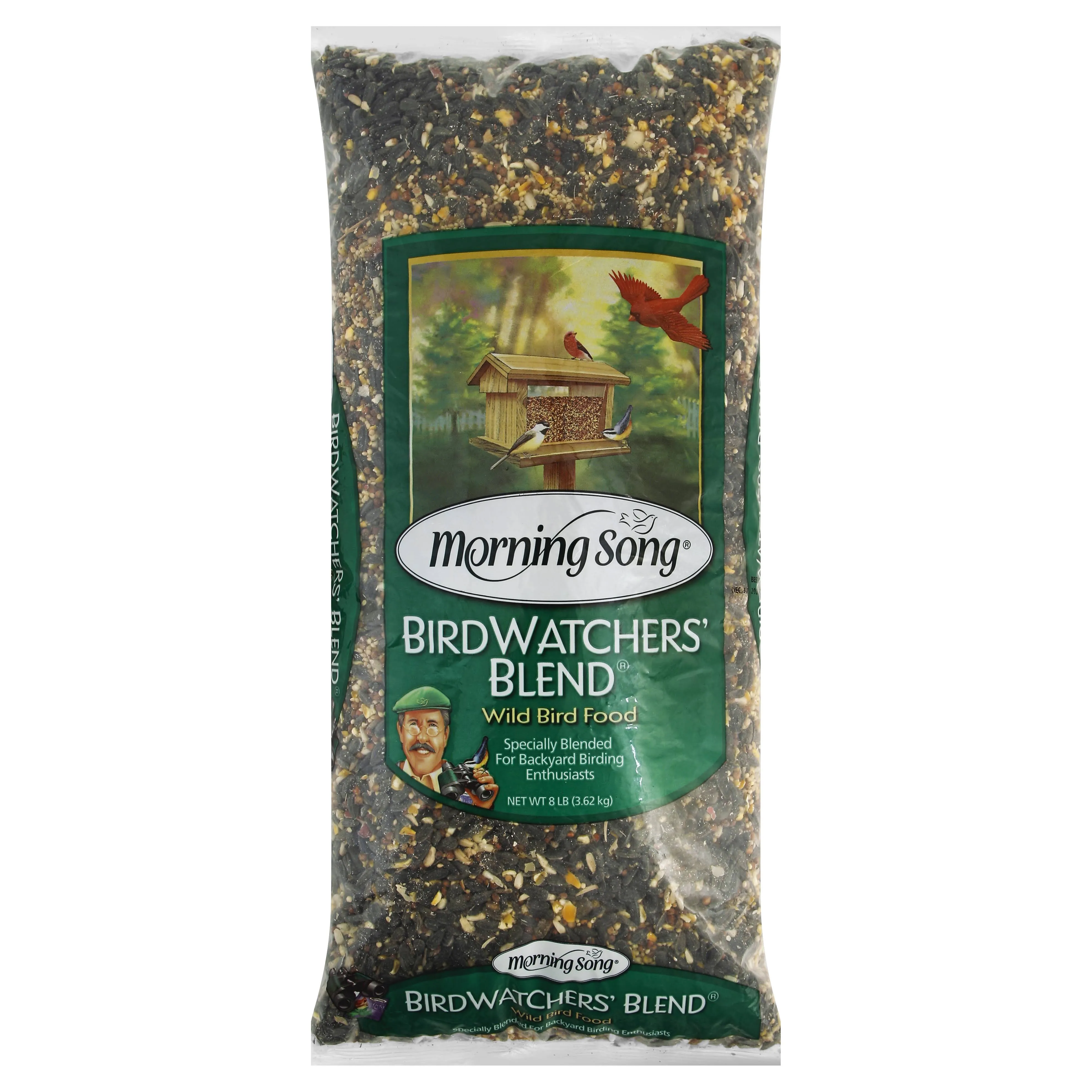 Audubon Park Wild Bird Food, Bird Watchers' Blend - 8 lb