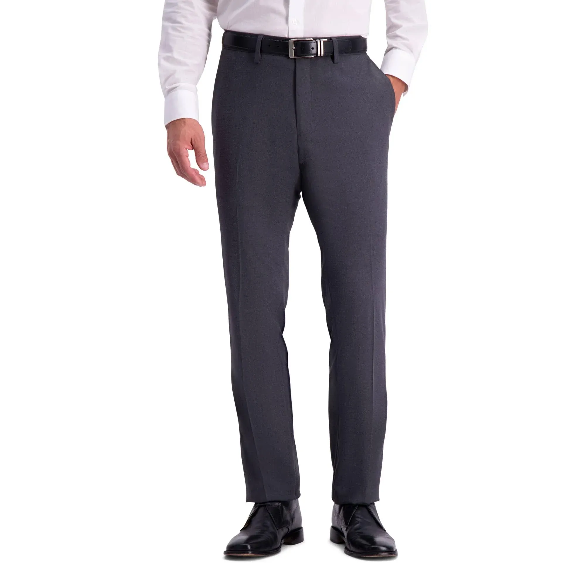 Kenneth Cole REACTION Men's Stretch Weave Slim Fit Dress Pant