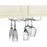 Spectrum Under Cabinet Triple Stemware Holder, Chrome