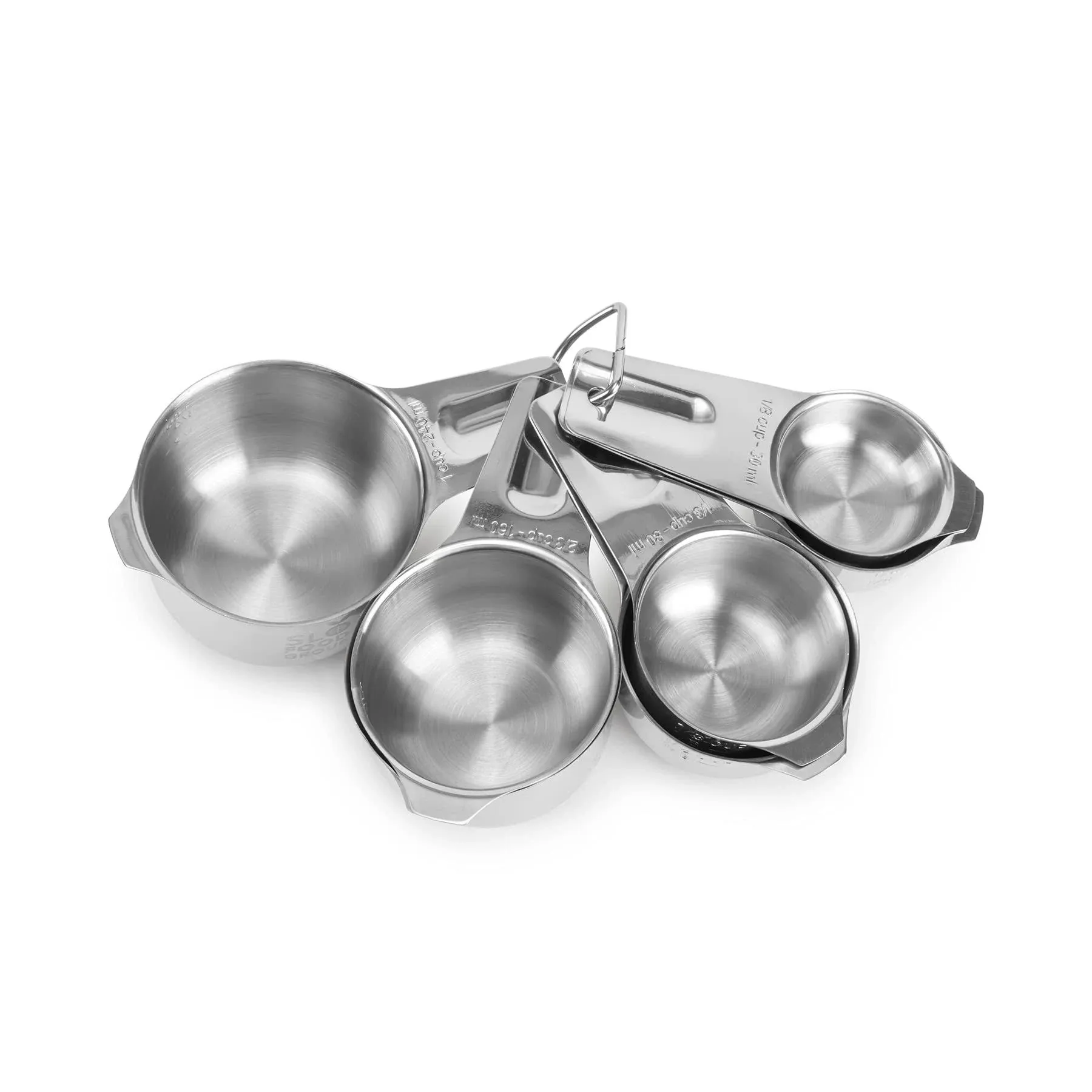 Measuring Cup Set - Seven Piece Stainless Steel Measuring Cups