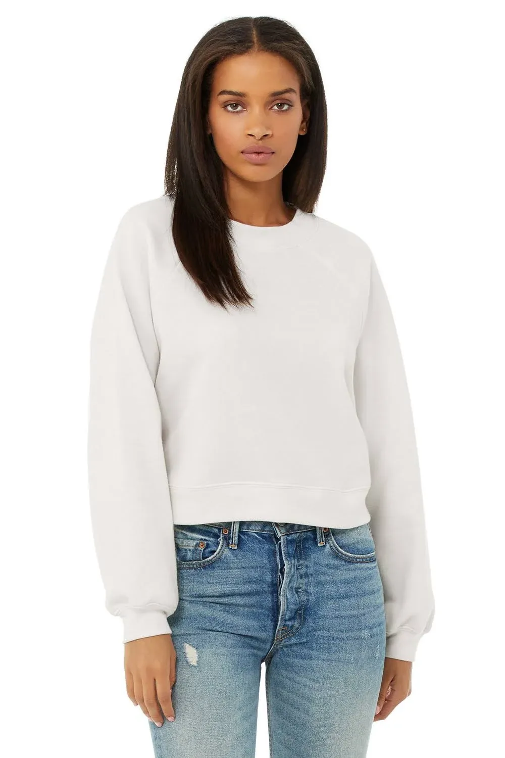 Bella+Canvas - Women's Raglan Pullover Fleece - 7505