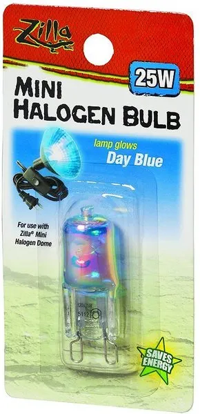 Zilla Light & Heat Mini Halogen Bulb for Reptile Terrariums