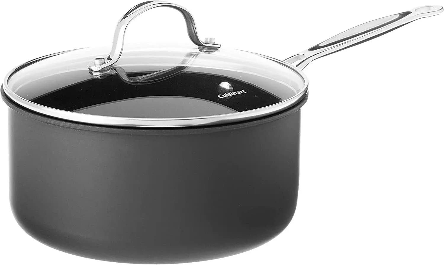 Cuisinart Chef's Classic Nonstick Hard Anodized 3 qt. Saucepan