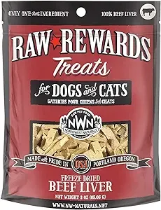 Northwest Naturals Freeze-Dried Treats, Pork Liver / 3 oz