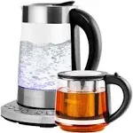 OVENTE Electric Glass Kettle 1.7L (KG733SFGK)