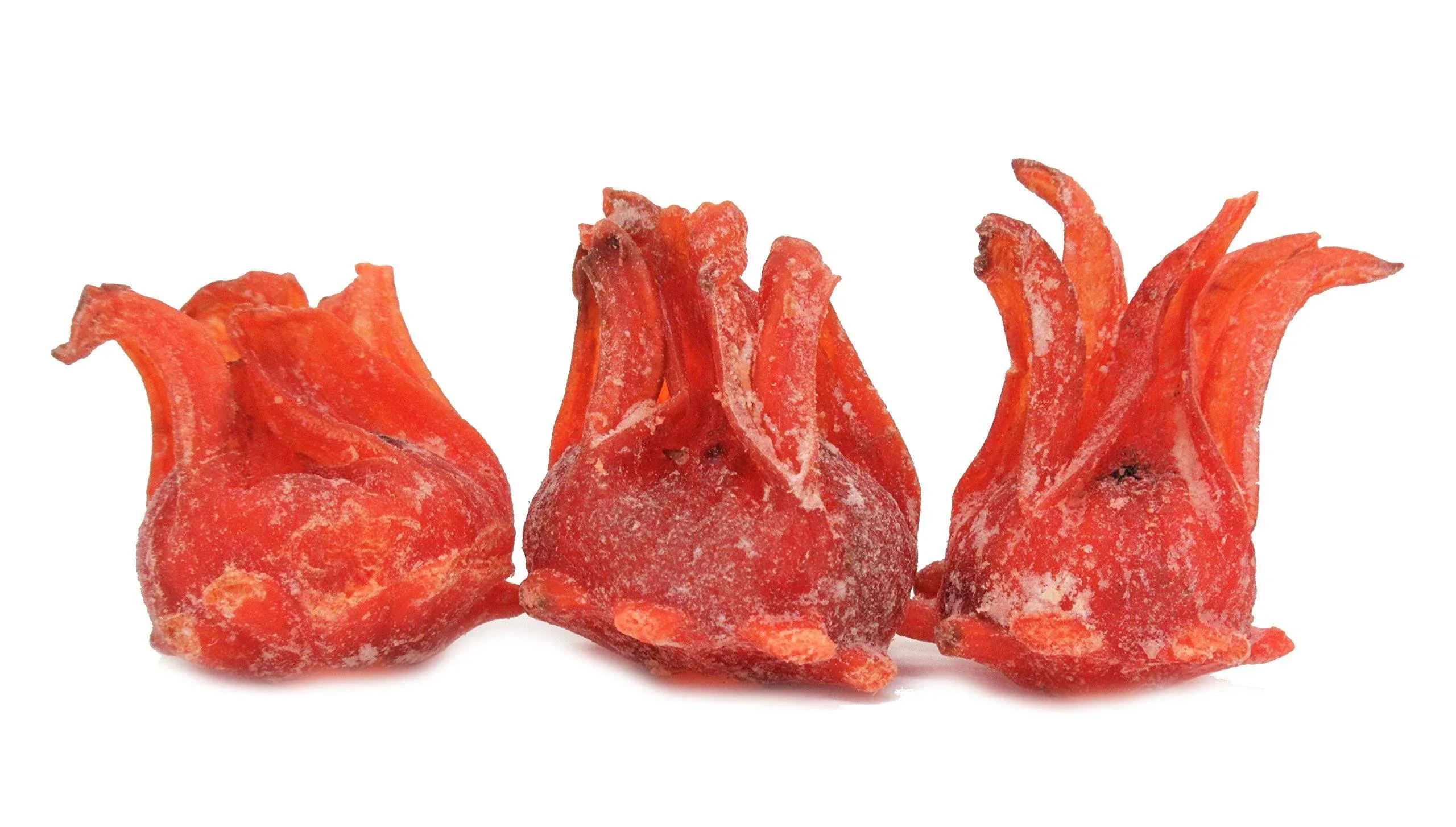 Dried Candied Hibiscus Flower, 1 Lb Bulk Bag