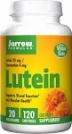 Jarrow Formulas Lutein 20mg &amp; Zeaxanthin 4mg 120 Softgels