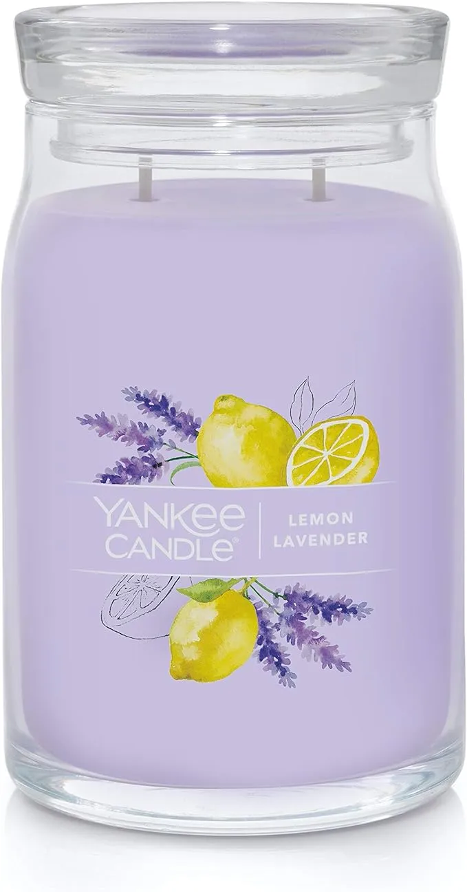 Yankee Candle Lemon Lavender Signature Large Jar Candle