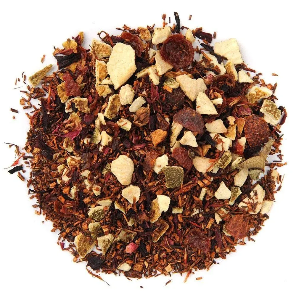 Organic Positively Tea Company Blood Orange Vanilla Rooibos Tea