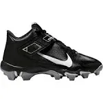 Kids' Nike Force Trout 8 Keystone Molded Baseball Cleats 5 Black/White