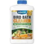 ADIOS! Bird Bath Cleaner for Outdoor Fountains and Bowls, Safely Cleans Metal, G