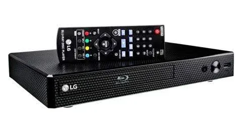 LG BP350 Blu-ray Disc & DVD Player Full HD 1080p Upscaling with Streaming Services, Built-In Wi-Fi, HDMI Output and Smart HI-FI-Compatible, Bundled