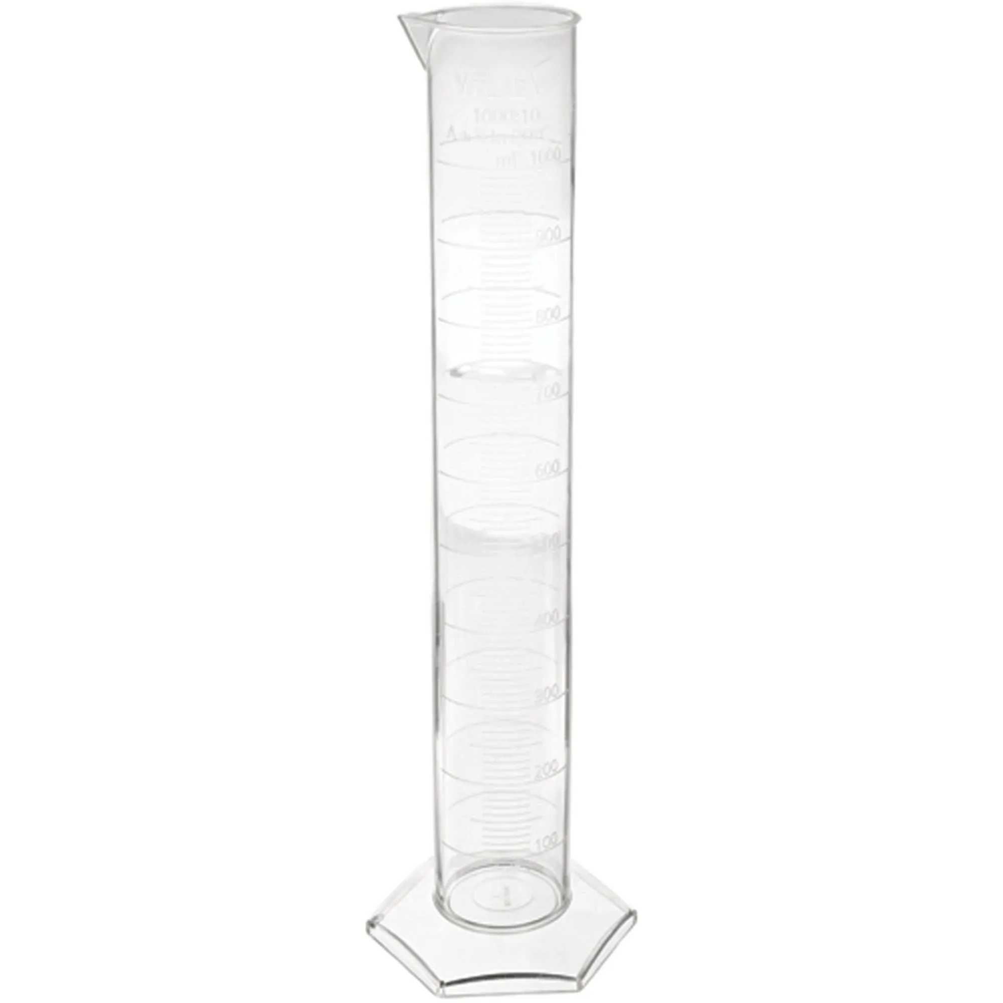 SP Bel-Art 250ml Clear TPX Graduated Cylinder; 2.0mL Graduation