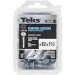 Teks 21472 #12 x 1-1/2 in. HEX WASHER HEAD DRILL PT METAL-TO-WOOD ELITE ROOFING