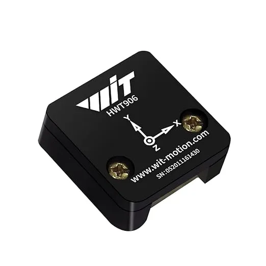 [4-Array Military-Grade Accelerometer+Inclinometer] HWT906-TTL MPU-9250 9-axis Gyroscope+Angle(XY 0.05° Accuracy)+Digital Compass with Kalman Filter, Temperature& Magnetometer Compensation