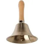 Super Loud Solid Brass Hand Call Bell