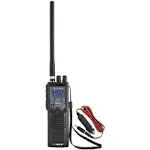 Cobra HH50WXST Handheld CB Radio - Emergency Radio with Access to Full 40 Channels and NOAA Alerts, Earphone Jack, 4 Watt Power Output, Noise Reduction and Dual Channel Monitoring, Black