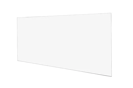 Online Plastic Supply Acrylic Plexiglass Sheet 1/4" x 24" x 36" - Clear