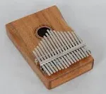 Kalimba Thumb Piano 17 Keys, Portable Mbira Finger Piano Gifts