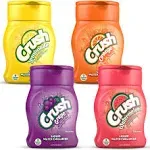 Crush, Summer Variety, Liquid Water Enhancer – New, Better Taste! (4 Bottles, Ma