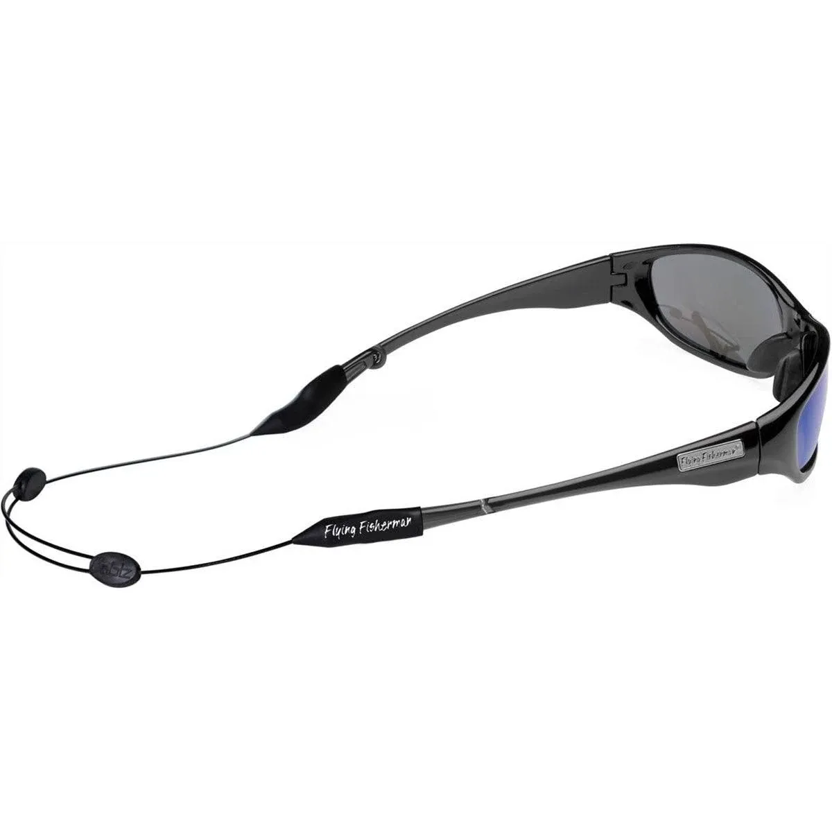 Flying Fisherman 7675 Cablz Zipz Adjustable Eyewear Retainer, Black