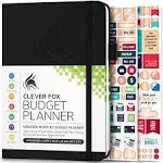 Clever Fox Budget Planner, Black